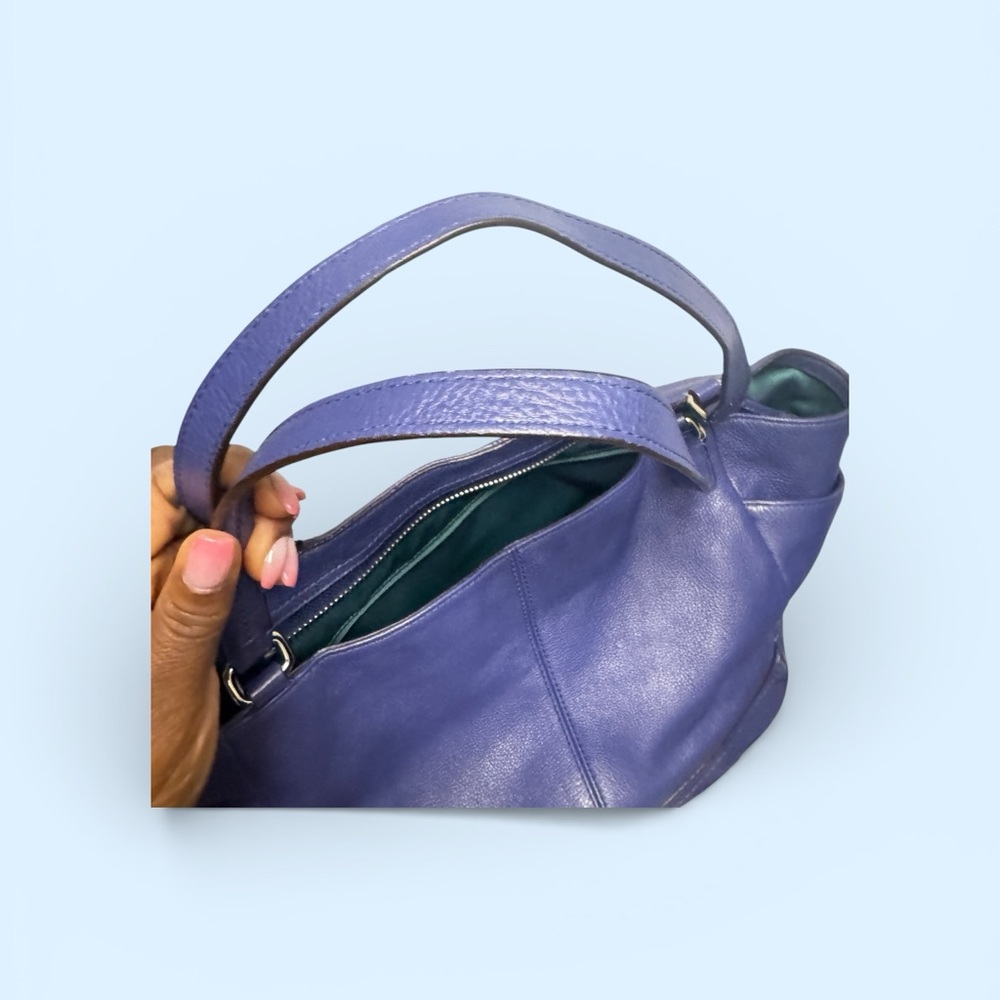 Coach Vibrant Purple Shoulder Bag - Picture 9 of 13